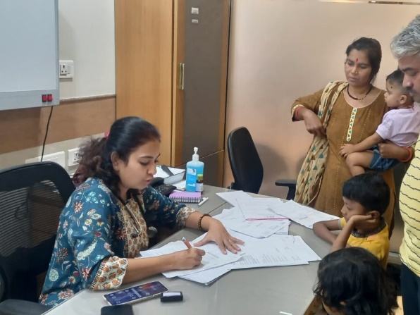 Routine check up in the OPD