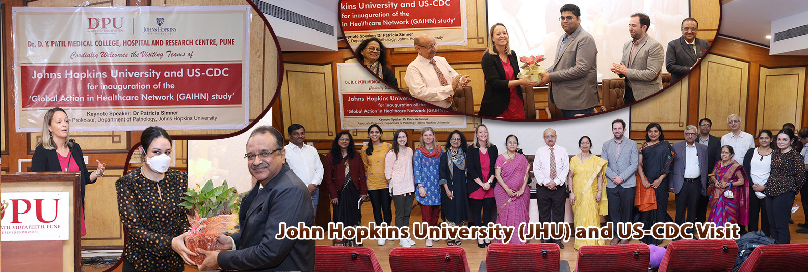 Johns Hopkins University (JHU) and US-CDC Visit